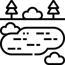 Lake Conservation Icon